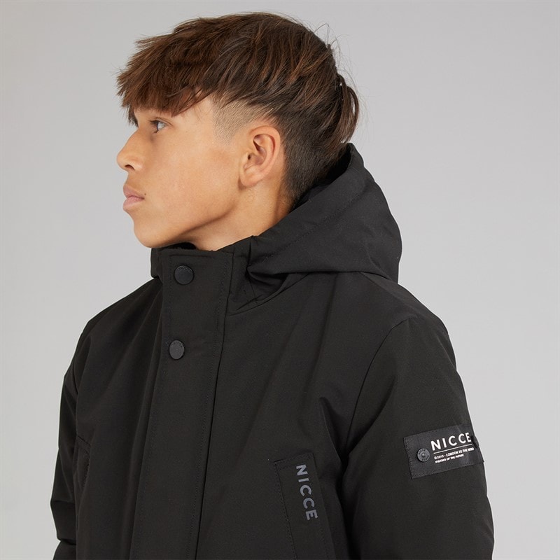 NICCE Boys Momoa Jacket Black - Image 3