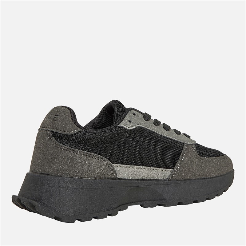 NICCE Junior Boys Dalston Trainers Black/Grey - Image 5