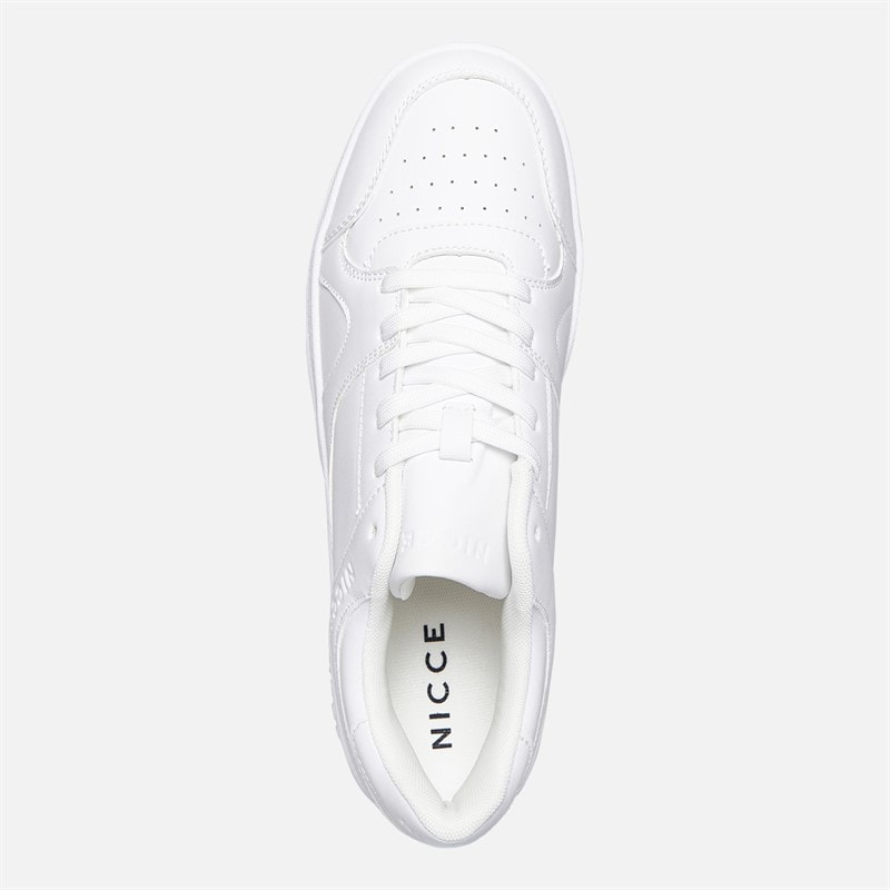 NICCE Mens Dakera Trainers White - Image 4