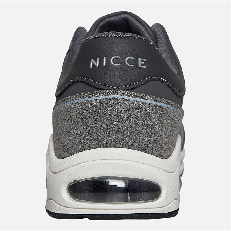 NICCE Mens Elossi Trainers Coal/Grey/Light Grey - Image 3
