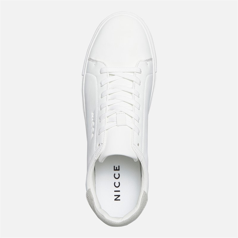 NICCE Mens Torces Trainers White/Grey - Image 4