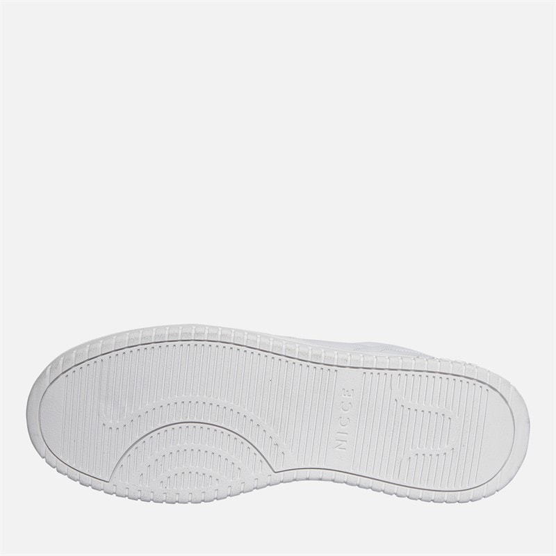 NICCE Mens Bassaro Trainers White - Image 2