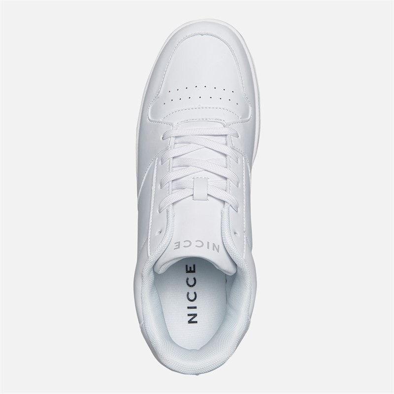 NICCE Mens Bassaro Trainers White - Image 4