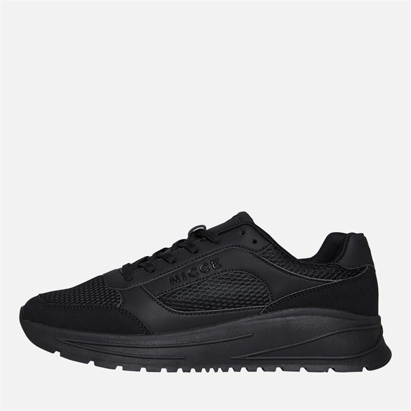 NICCE Mens Bemesso Trainers Black - Image 1