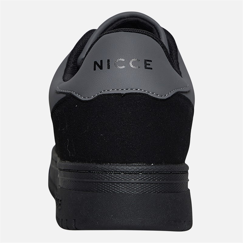 NICCE Mens Bassaro Trainers Black/Grey Black / Grey - Image 3