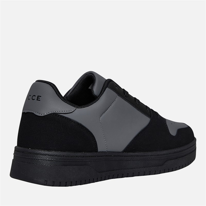 NICCE Mens Bassaro Trainers Black/Grey Black / Grey - Image 5