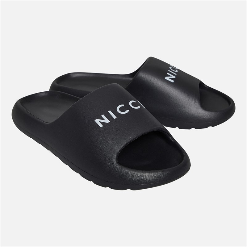 NICCE Mens Rephia Sliders Black - Image 1