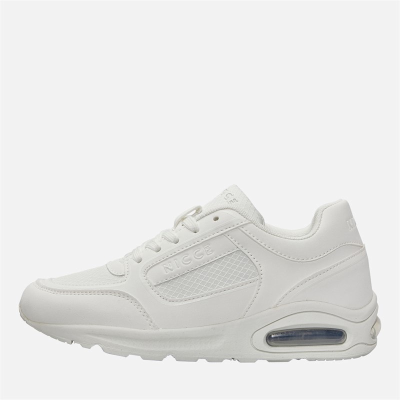 NICCE Junior Boys Elossi Trainers White