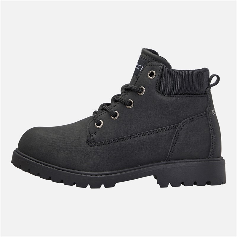 NICCE Junior Boys Hoxton Boots Black - Image 1