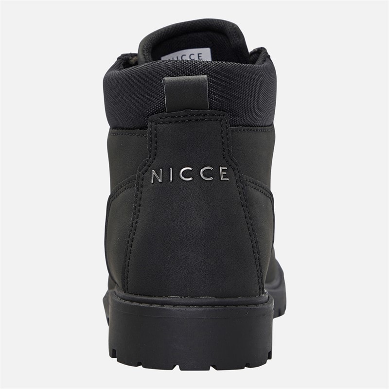 NICCE Junior Boys Hoxton Boots Black - Image 3