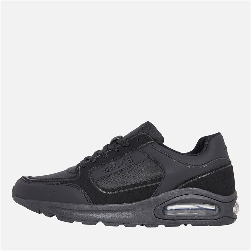 NICCE Mens Elossi Trainers Black - Image 1