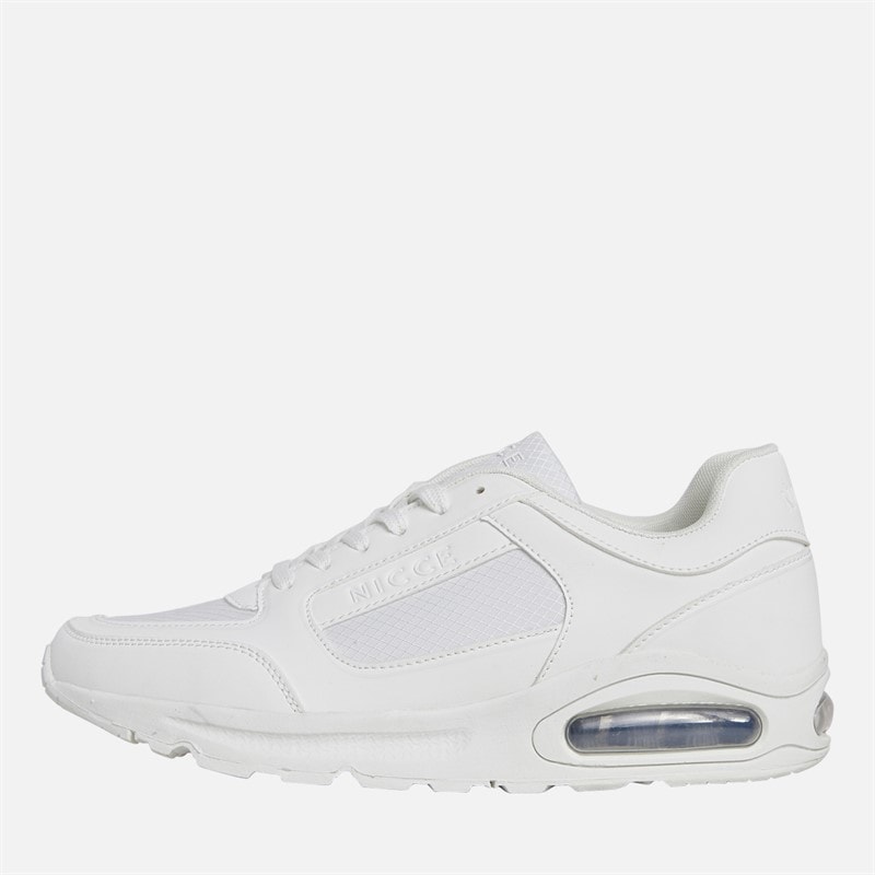 NICCE Mens Elossi Trainers White - Image 1