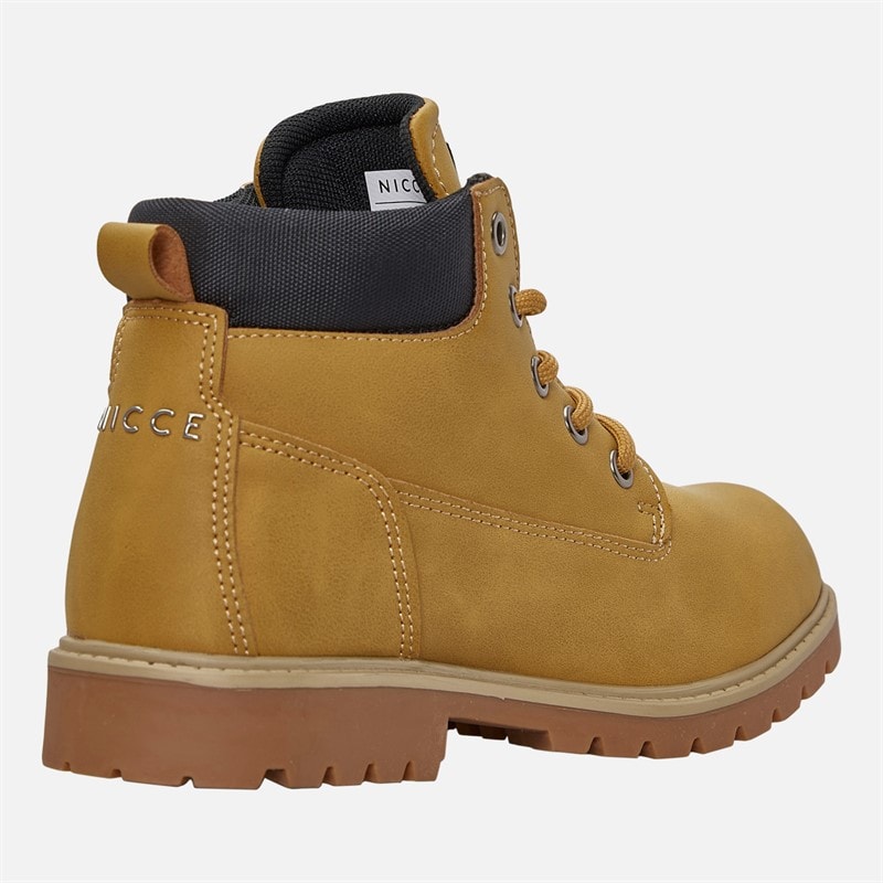 NICCE Junior Boys Hoxton Boots Wheat - Image 5