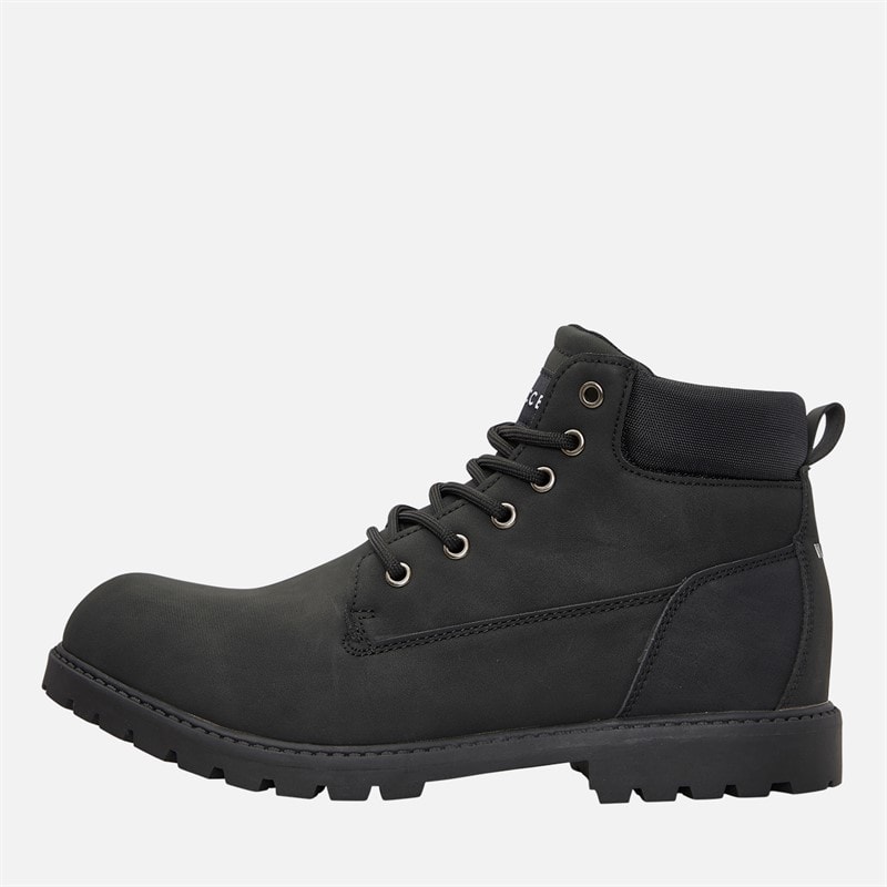 NICCE Mens Hoxton Boots Black