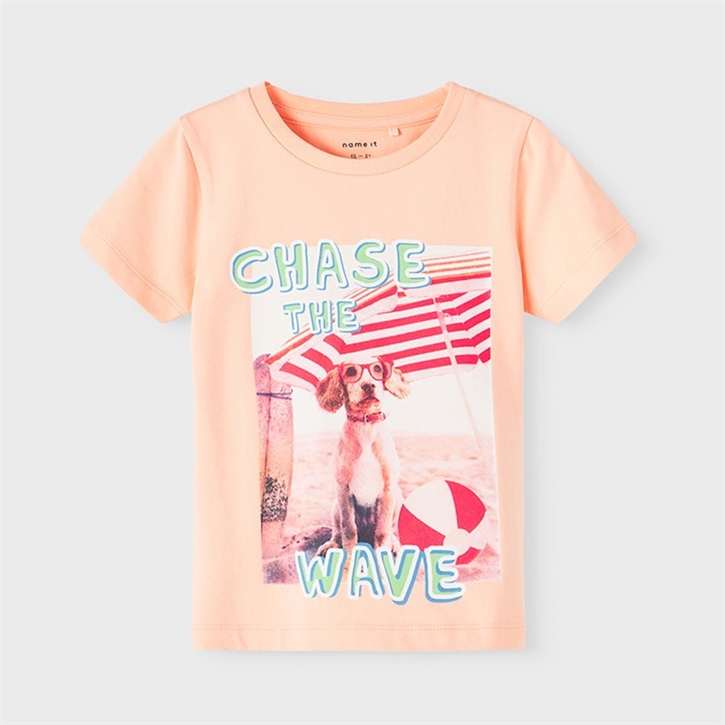 Name It Boys Feodor T-Shirt Peach Nectar