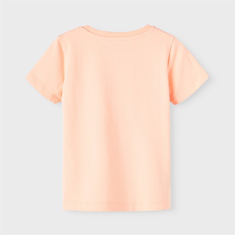 Name It Boys Feodor T-Shirt Peach Nectar - Image 2