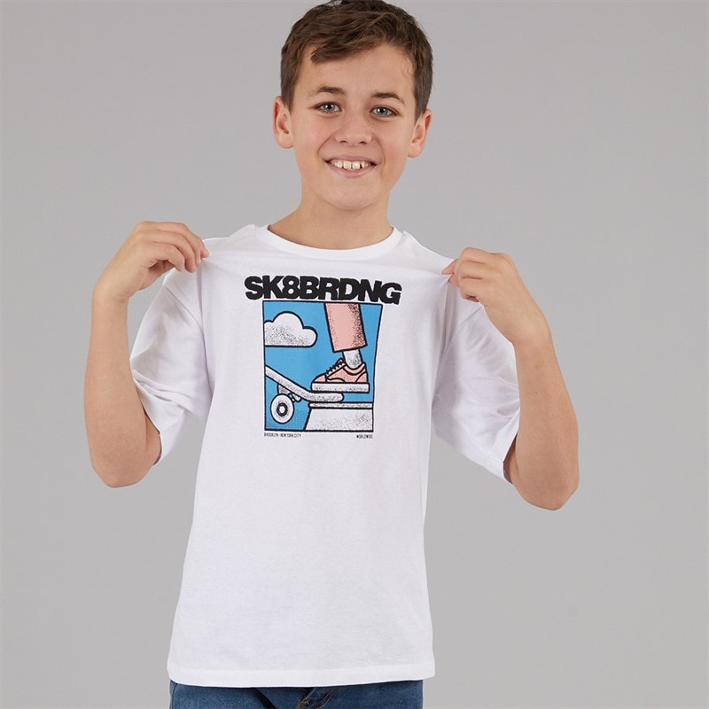 Name It Boys Saldur T-Shirt White - Image 1