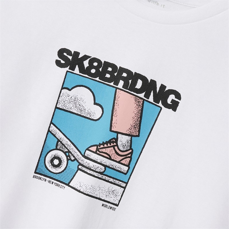 Name It Boys Saldur T-Shirt White - Image 3