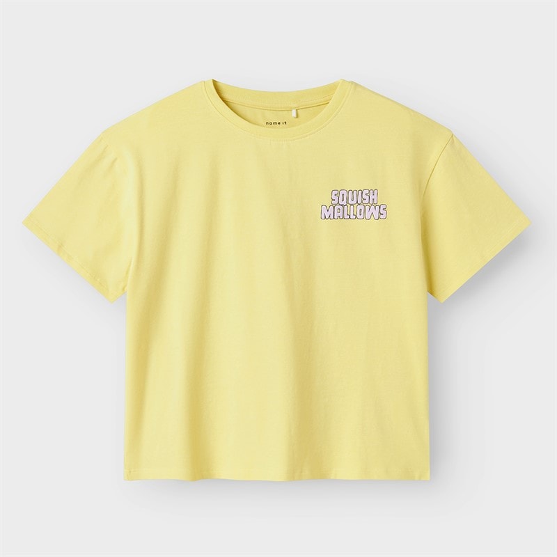 Name It Girls Muba Squishmallows T-Shirt Chardonnay - Image 1