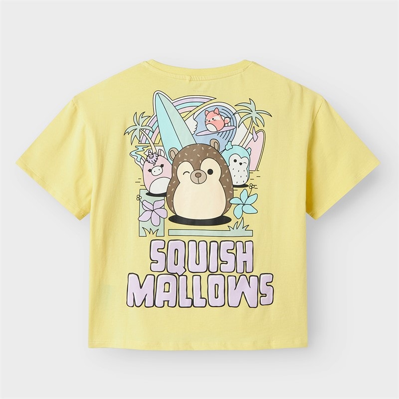Name It Girls Muba Squishmallows T-Shirt Chardonnay - Image 2