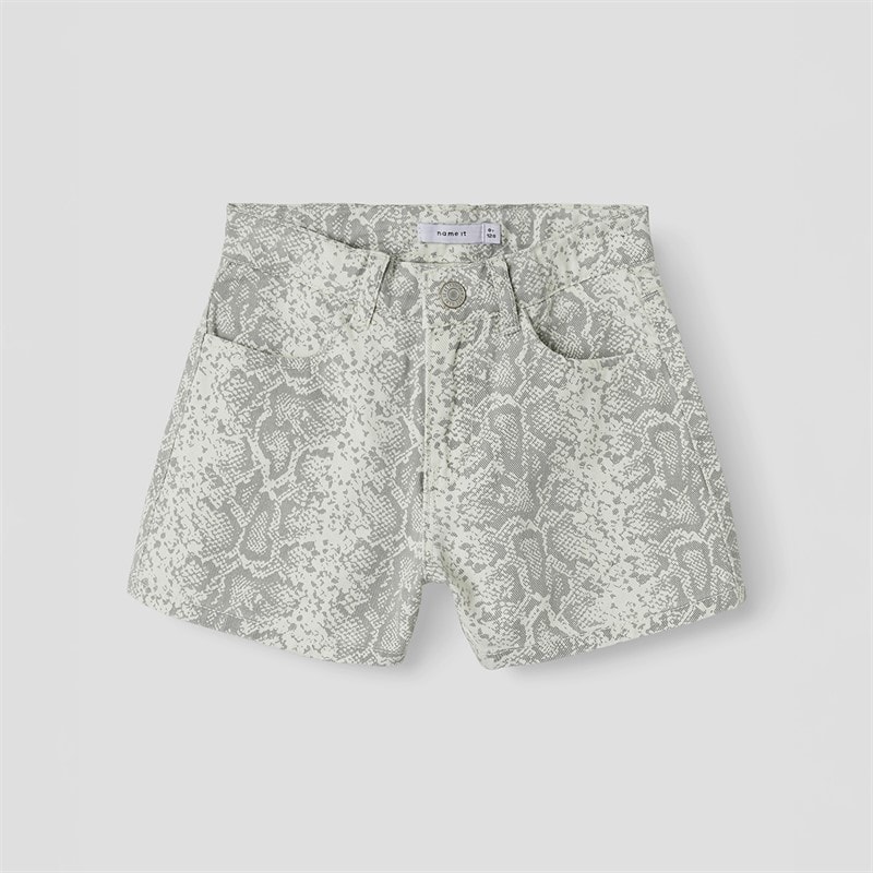 Name It Girls Rose Shorts Tofu Snake - Image 1
