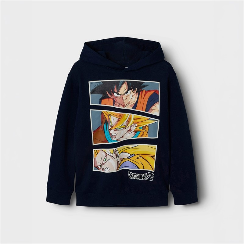 Name It Boys Dragon Hoodie Navy Blazer - Image 2