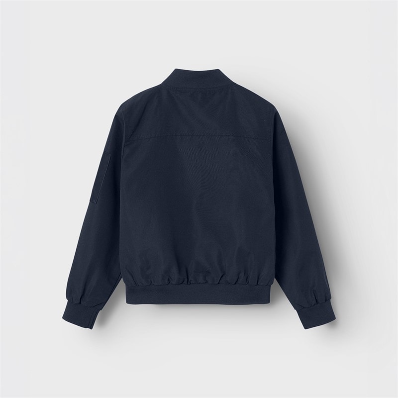 Name It Boys Monster Bomber Jacket Navy Blazer - Image 2