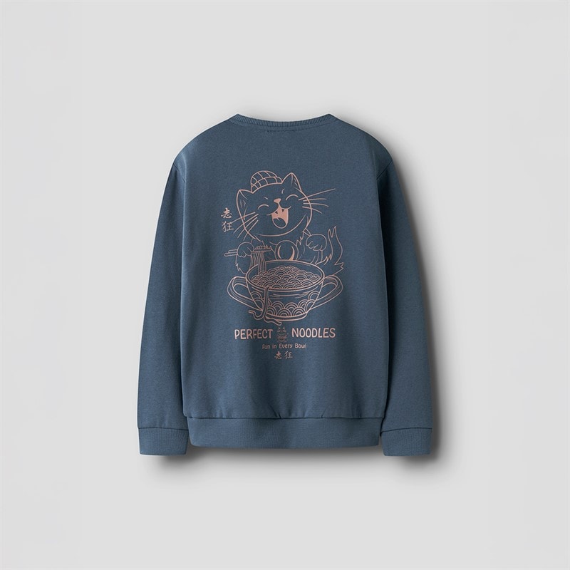 Name It Boys Trenton Sweatshirt Vintage Indigo