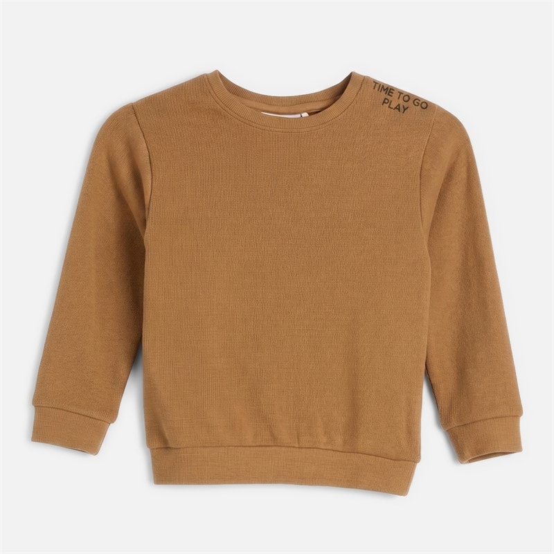 Name It Boys Mini Tobear Sweatshirt Toasted Coconut
