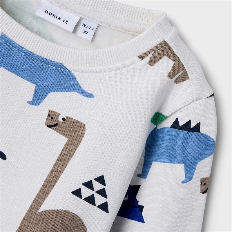 Name It Boys Mini Poke Sweatshirt Jet Stream - Image 3