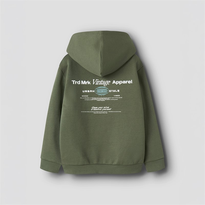 Name It Boys Ruben Hoodie Four Leaf Clover