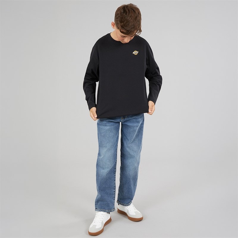 Name It Boys Vimpels Hockey Long Sleeve T-Shirt Black - Image 4