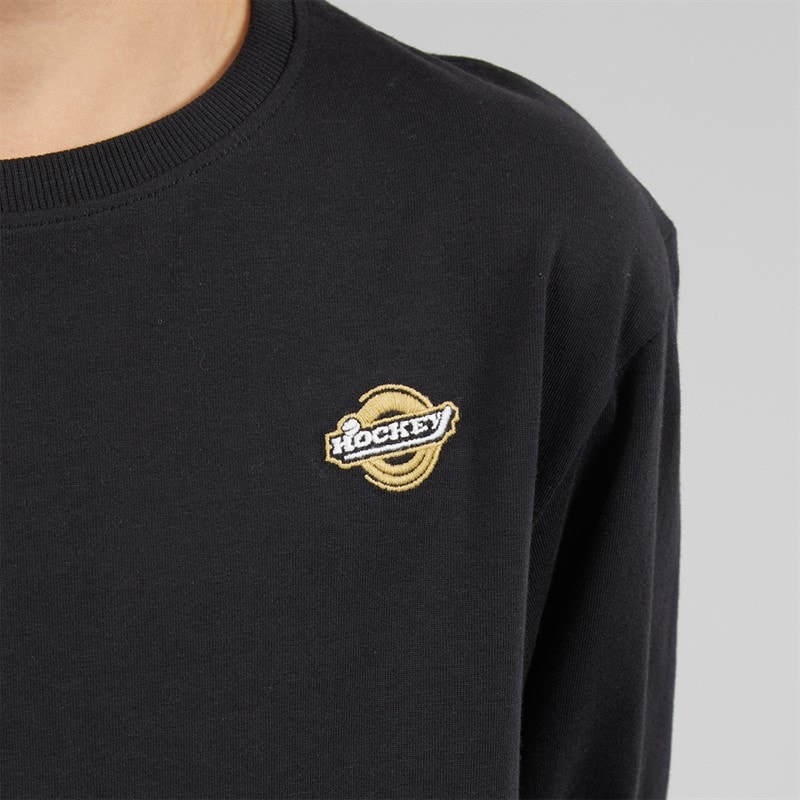 Name It Boys Vimpels Hockey Long Sleeve T-Shirt Black - Image 5