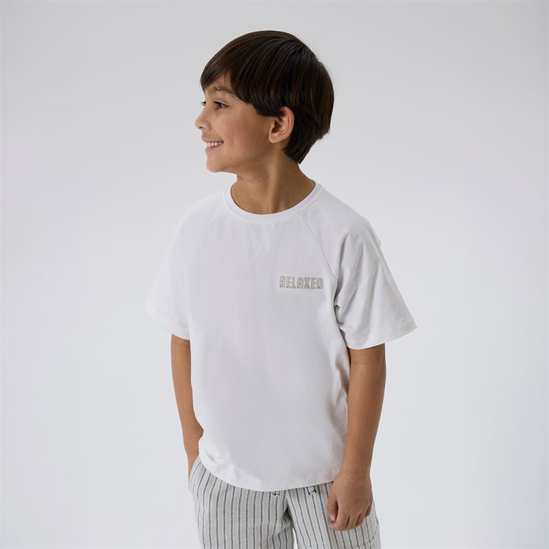 Name It Boys Rob T-Shirt Bright White