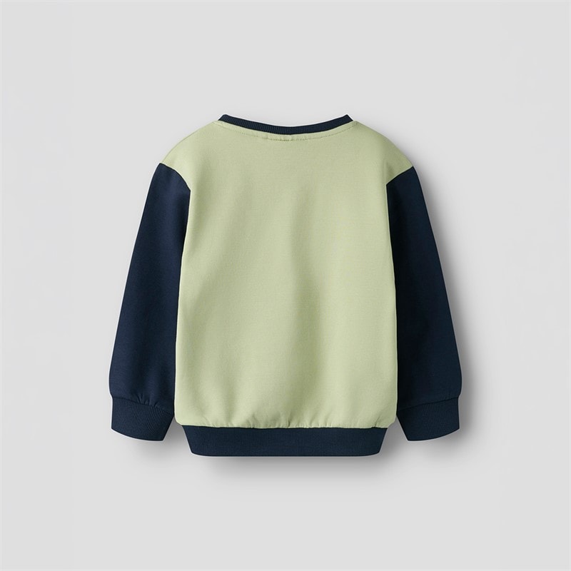 Name It Boys Mini Terry Sweatshirt Navy Blazer - Image 2