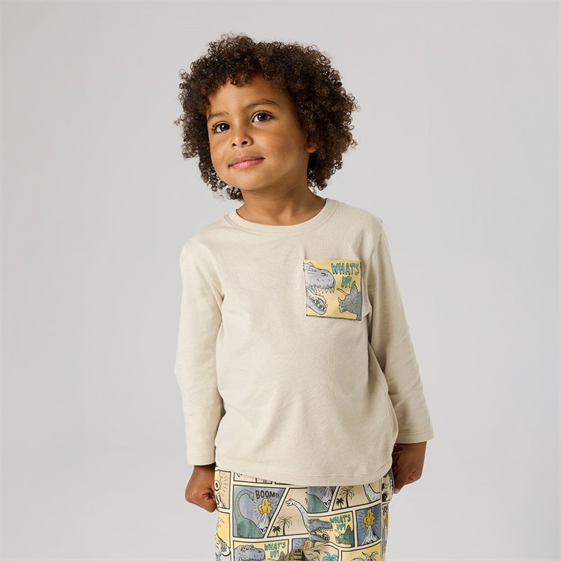 Name It Boys Mini Sikalasi Long Sleeve T-Shirt Peyote