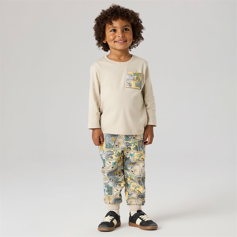 Name It Boys Mini Sikalasi Long Sleeve T-Shirt Peyote - Image 5