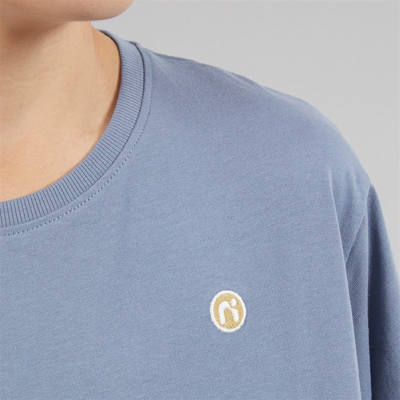 Name It Boys Vimpels Brandmark Long Sleeve T-Shirt Flint Stone - Image 3