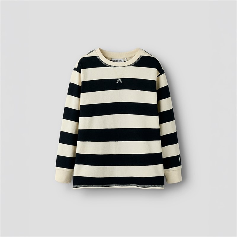 Name It Boys Tartian Sweatshirt Navy Blazer