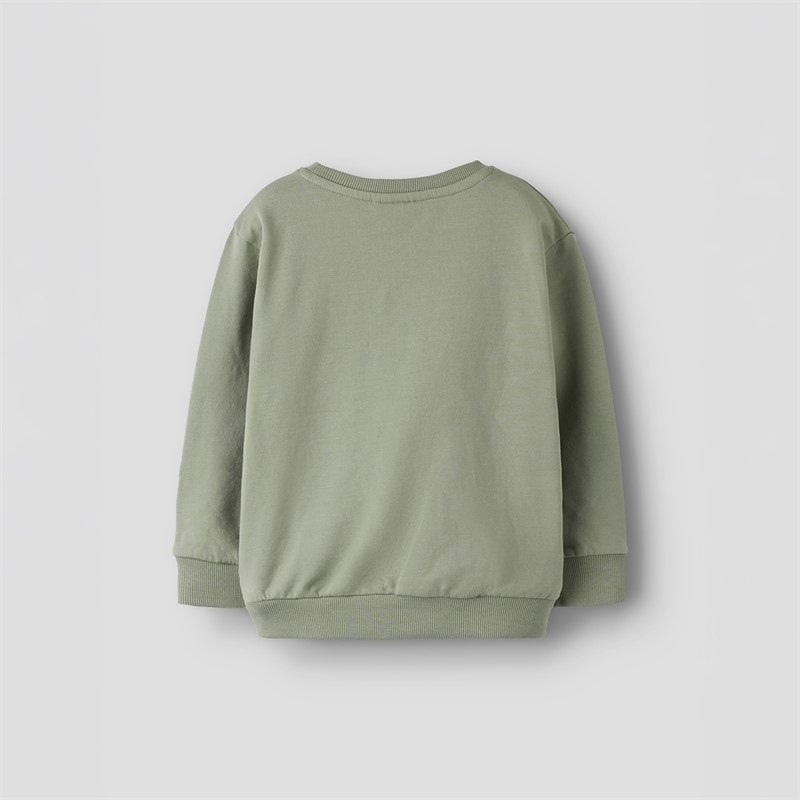Name It Boys Mini Bernhard Sweatshirt Shadow - Image 3