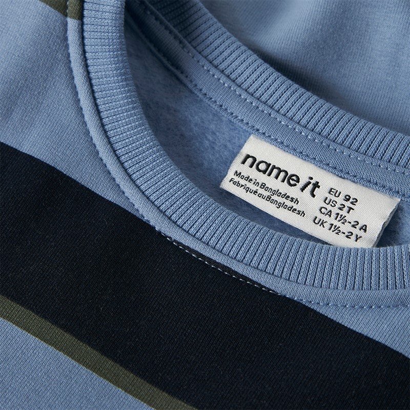 Name It Boys Mini Bruce Sweatshirt Endless Sky - Image 3