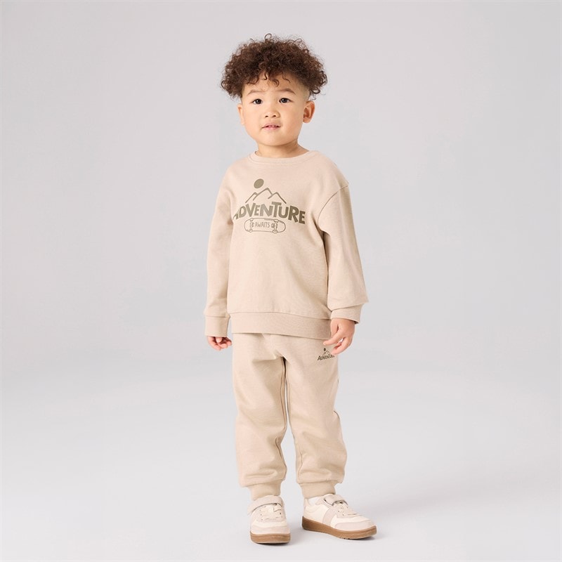 Name It Boys Mini Balas Sweatshirt Humus - Image 2