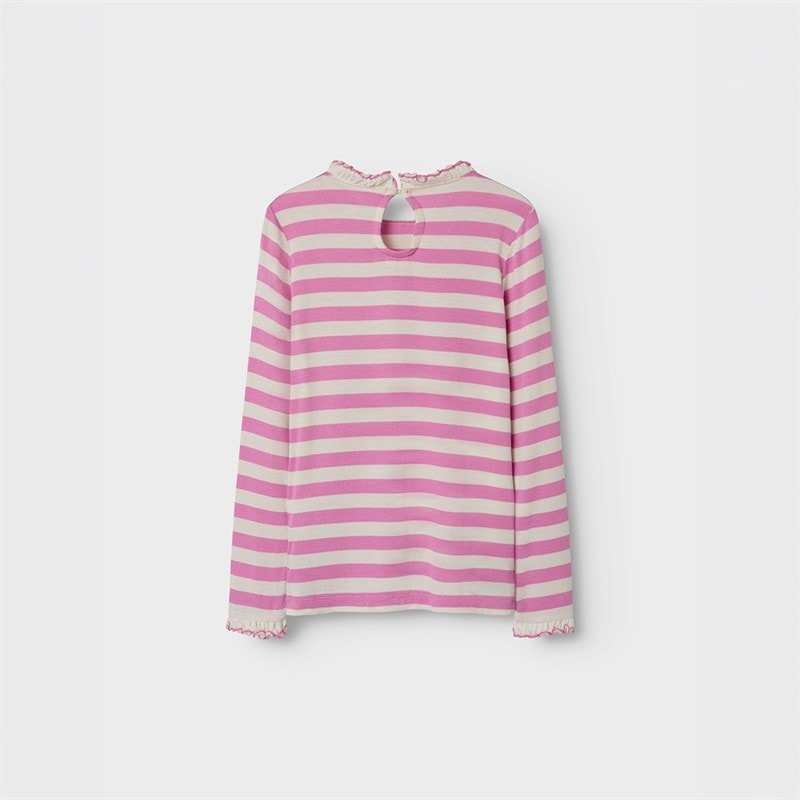 Name It Girls Prakula Long Sleeve T-Shirt Fuchsia Pink - Image 2