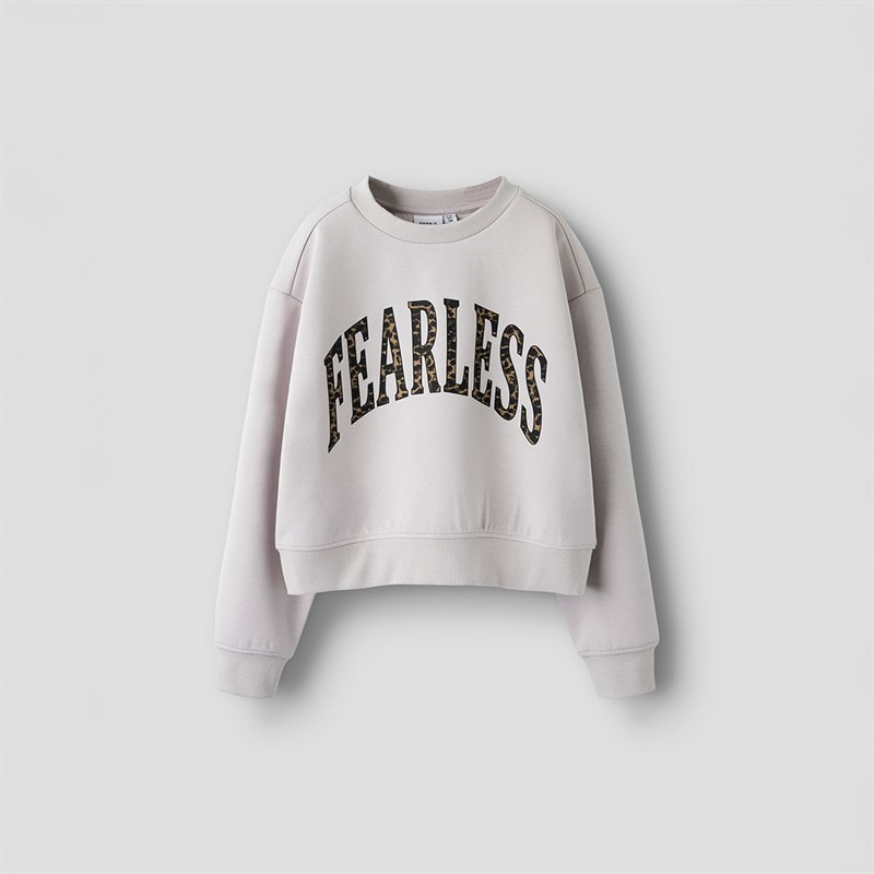 Name It Girls Bima Sweatshirt Lilac Marble - Image 2