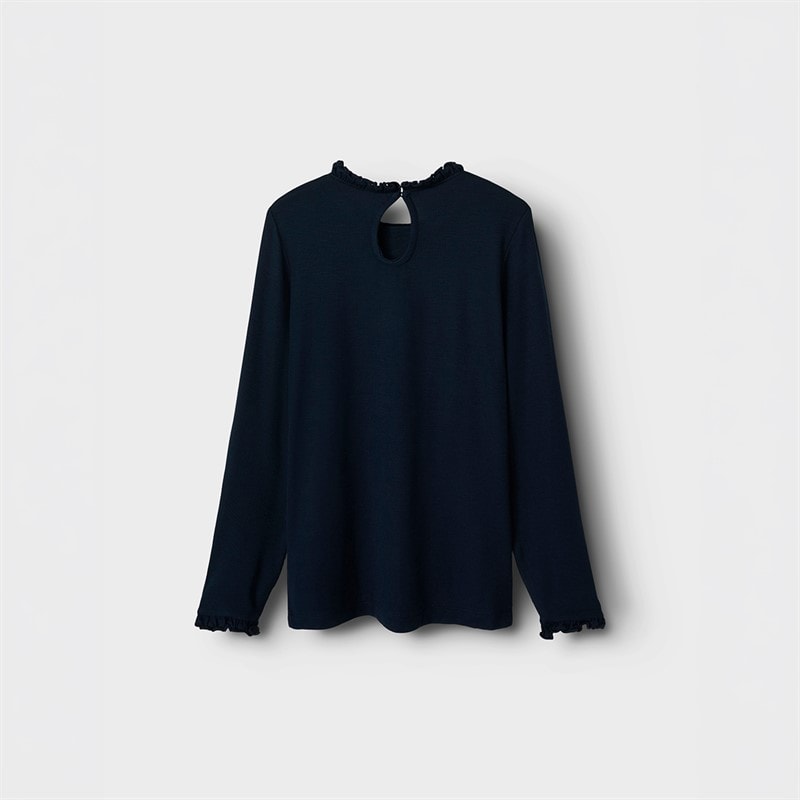 Name It Girls Prakula Long Sleeve T-Shirt Dark Sapphire - Image 2