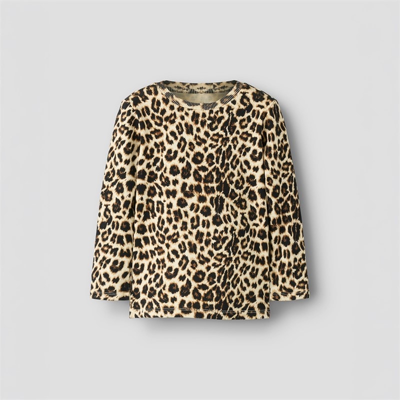 Name It Girls Ilis Long Sleeve Top Lambs Wool