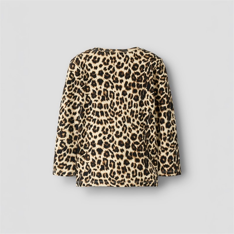 Name It Girls Ilis Long Sleeve Top Lambs Wool - Image 2