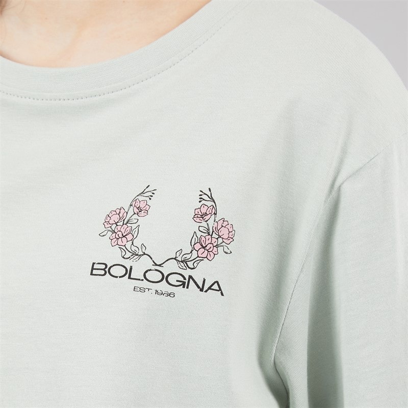 Name It Girls Bisa T-Shirt Aqua Gray - Image 3