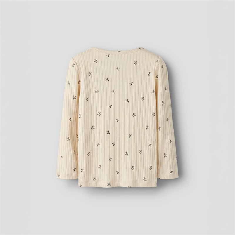 Name It Girls Bessa Long Sleeve Top Buttercream - Image 3