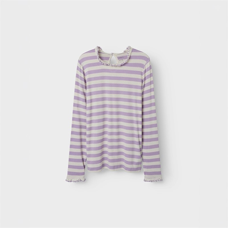 Name It Girls Prakula Long Sleeve T-Shirt Lavendula
